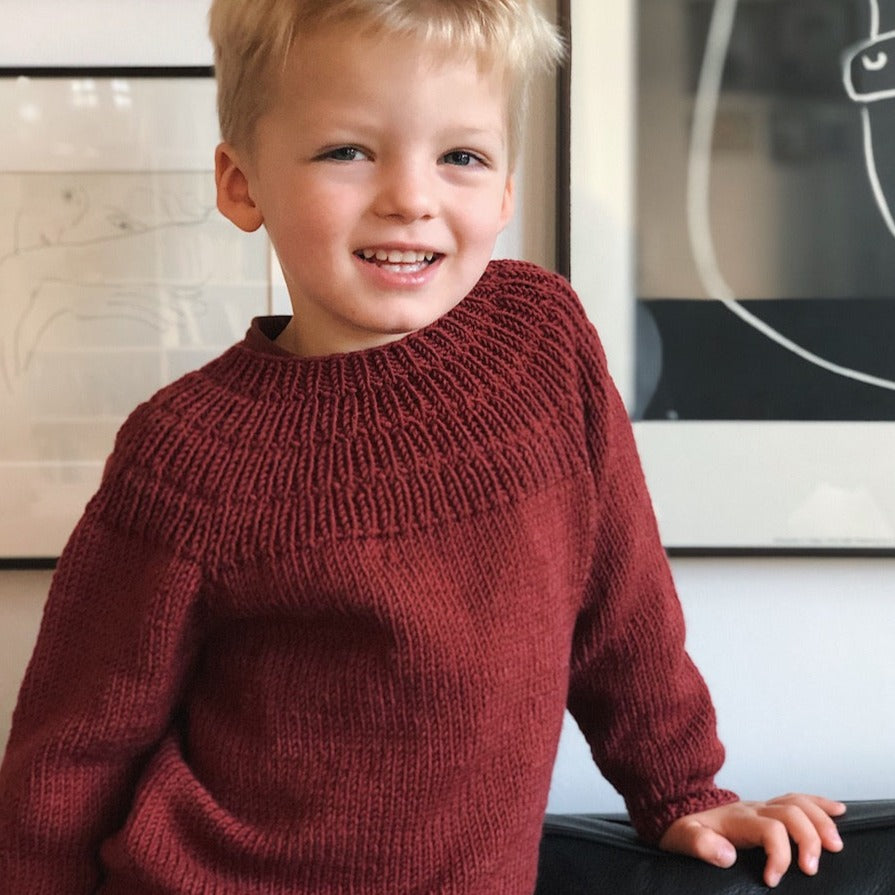 Pull Anker PetiteKnit - Modèle de tricot