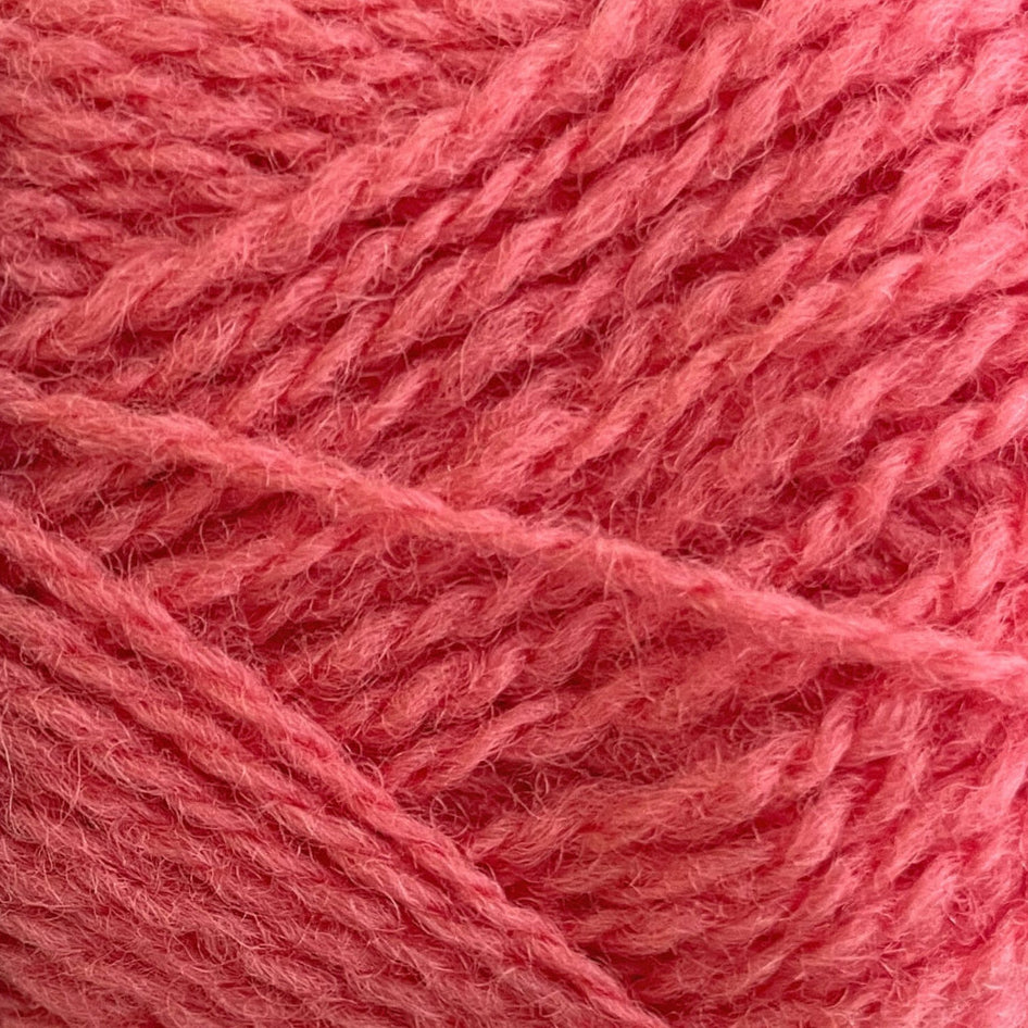 Jamieson & Smith 2ply Jumper weight colour 8 bright pink