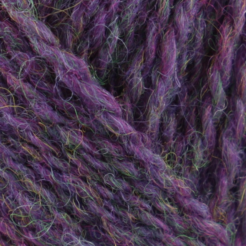 Jamieson & Smith 2ply Jumper weight colour FC56 Bright Purple Mix