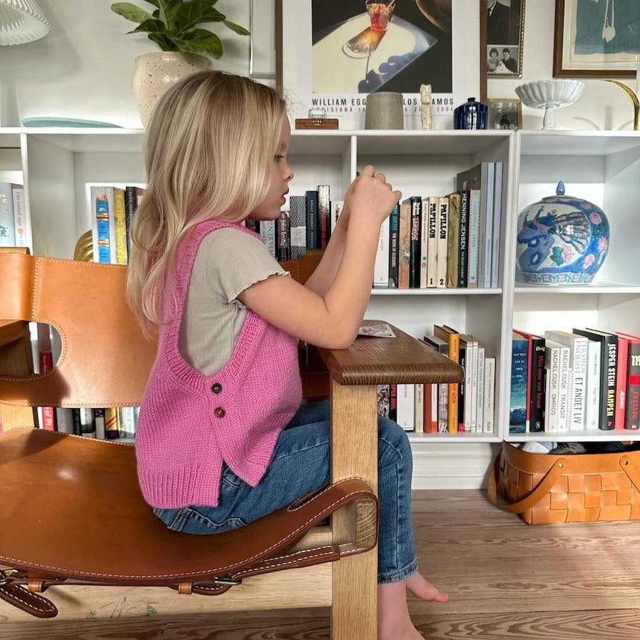 Patron de tricot pour enfant PetiteKnit Lulu Slipover