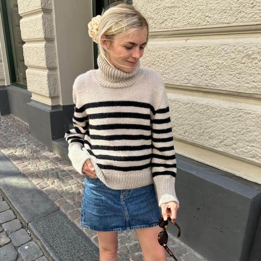 Pull Lyon PetiteKnit - Édition Chunky - Patron de tricot