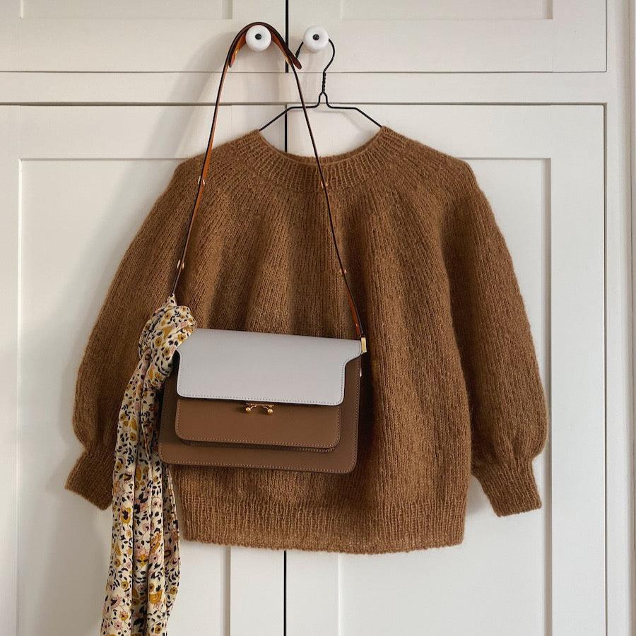 Novice Sweater Mohair Edition - Knitting Kit - Limited Edition in Kidsilk Haze Colour
