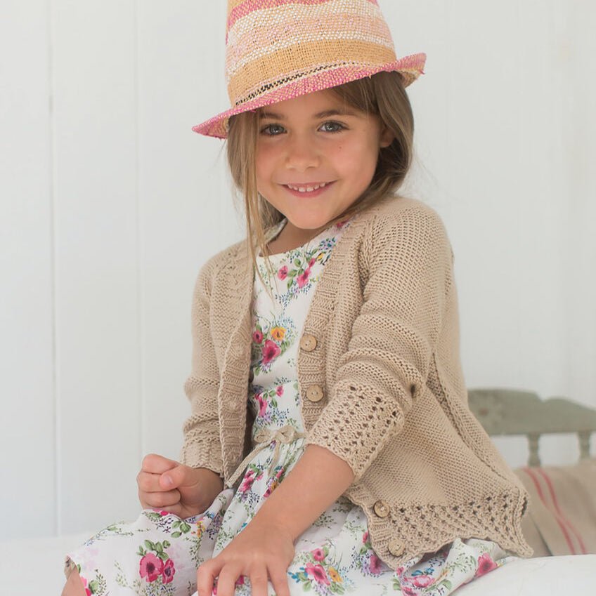 Kit de tricot pour cardigan bébé Rowan Jessica