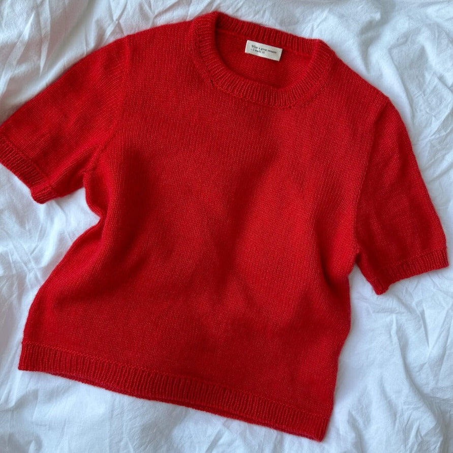 T-shirt Poppy PetiteKnit - Patron de tricot