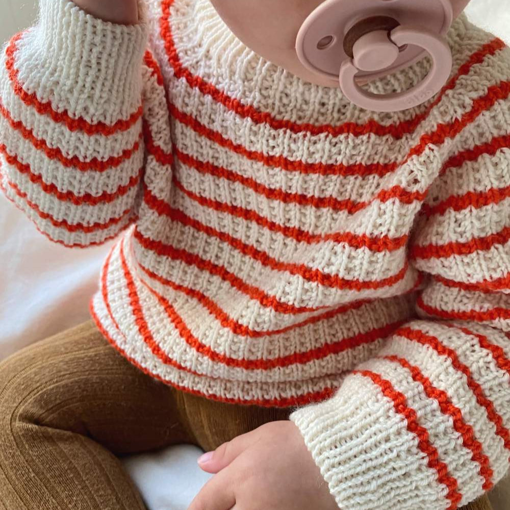 PetiteKnit Storm Sweater Baby - Strickanleitung