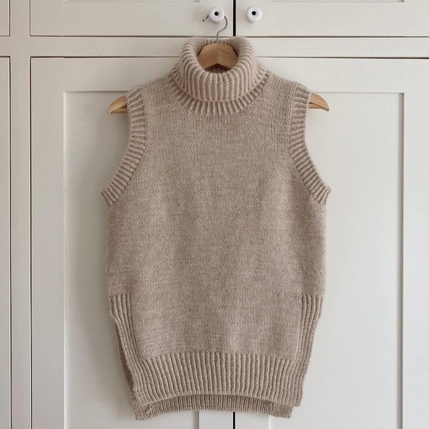 Patron de tricot pour pull en terrazzo PetiteKnit