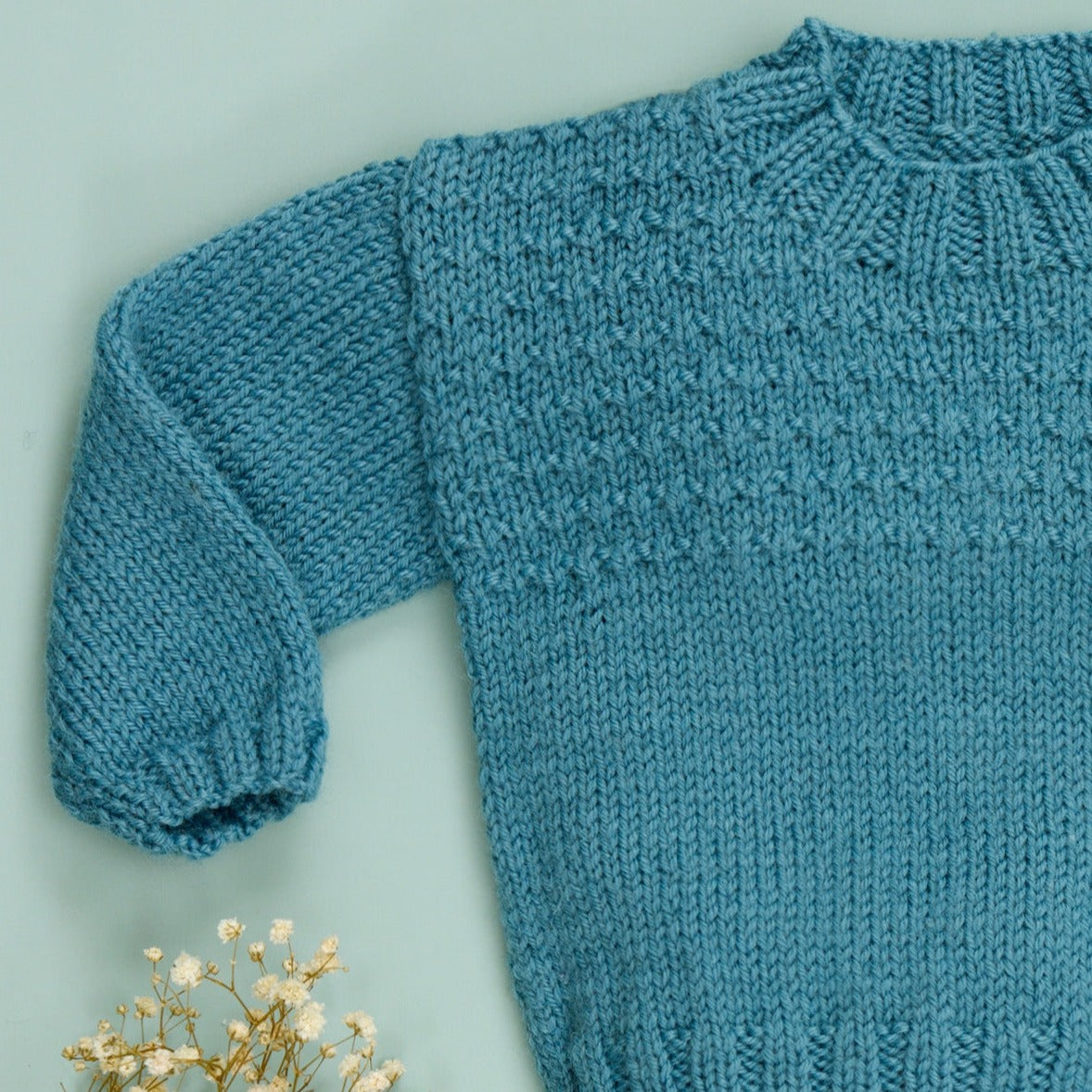 WYS Jack: Textured Jumpers in Bo Peep DK by Sarah Hatton - Knitting Kit