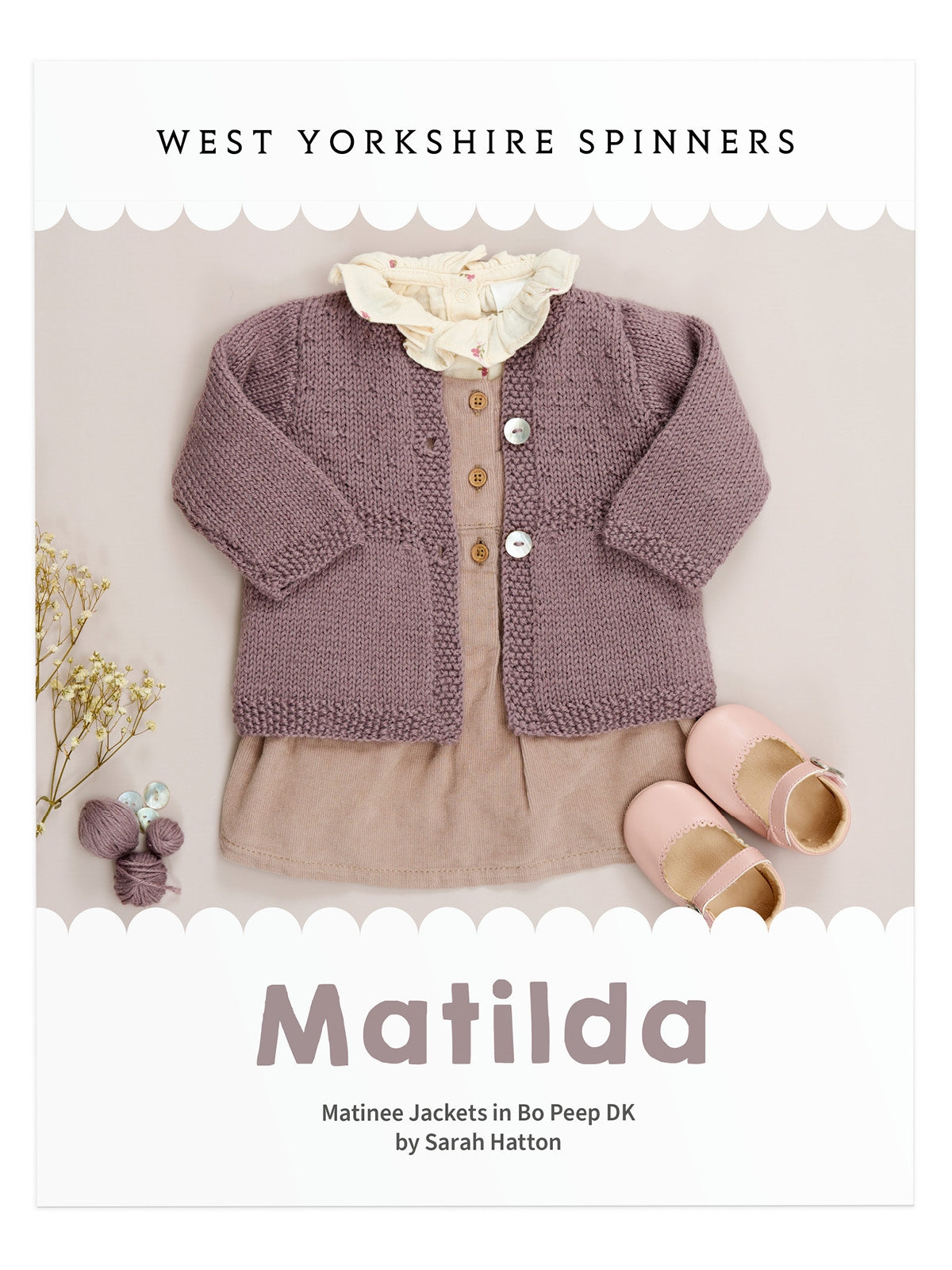 WYS Matilda : Vestes Matinee en Bo Peep DK par Sarah Hatton
