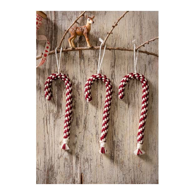 Macramé Candy Cane - Pattern (PDF download)