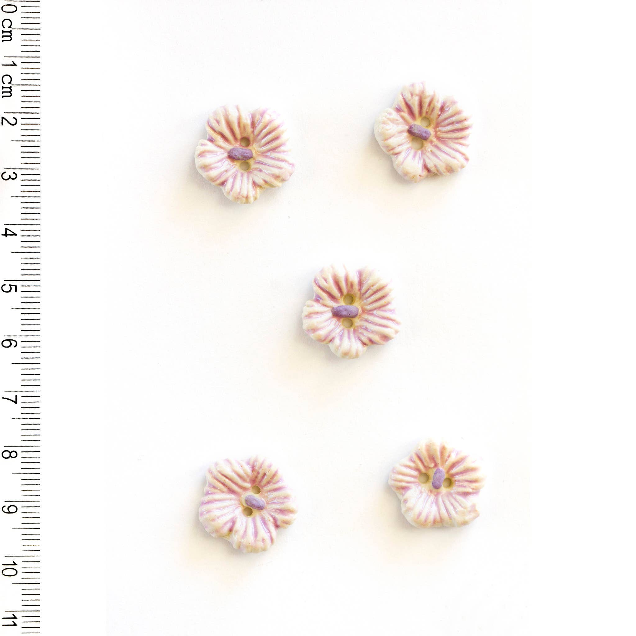 Boutons Incomparables - 5 Boutons Fleur Rose