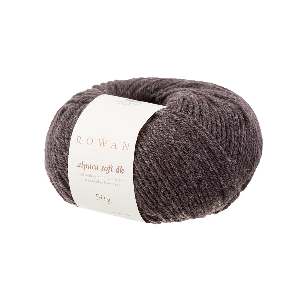 Rowan Alpaca Soft DK - 5 x 50g Classic Brown - Clearance Bundle