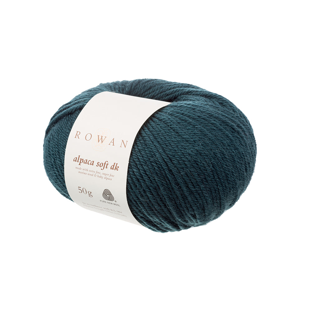 Rowan Alpaca Soft DK - 4 x50g Hunter Green - Clearance Bundle