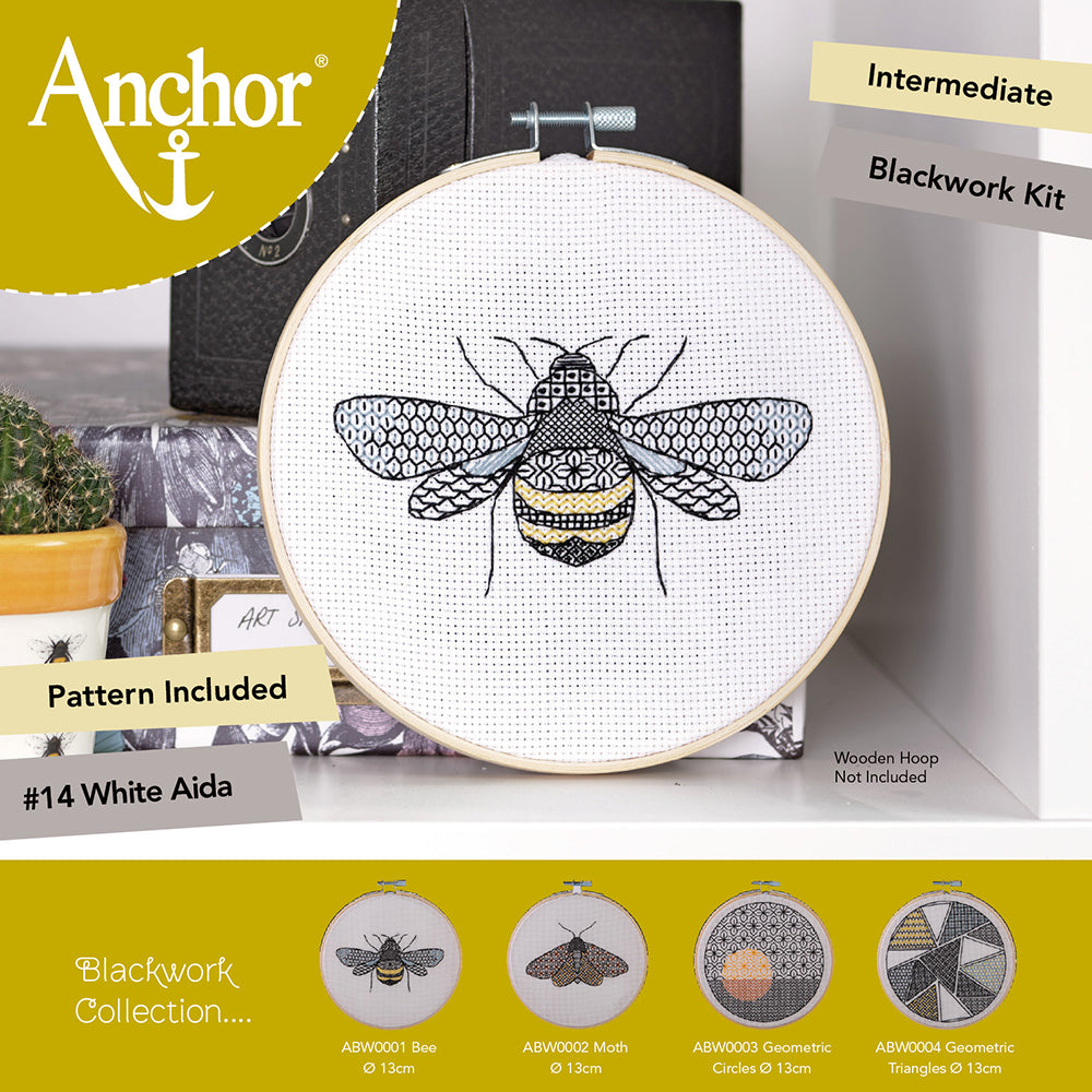 Anchor Bee Embroidery Kit