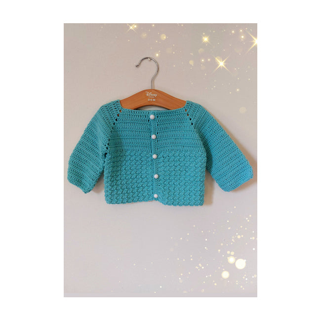 Baby Cardigan Crochet Pattern (PDF Download)