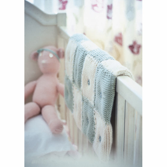 Blankie Baby Blanket - Knitting Pattern By Martin Storey (PDF download)