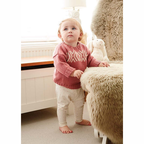 Rowan Bloom Baby & Toddler Sweater Pattern (PDF download)