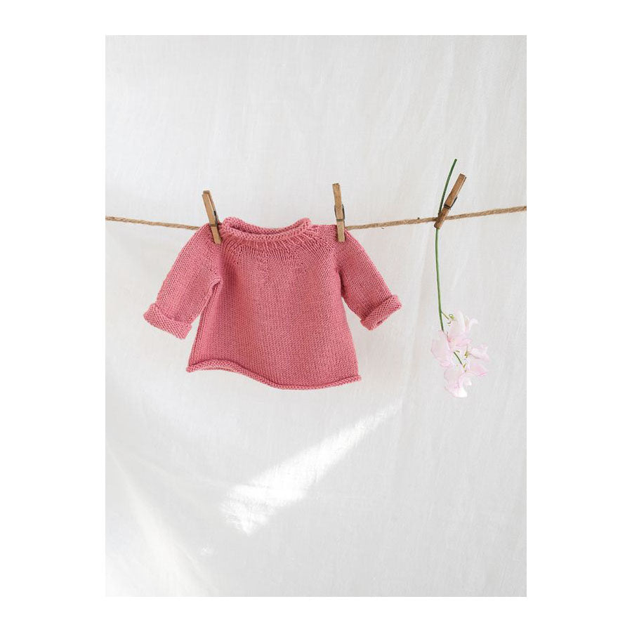 Collection Bloom at Rowan Deux bébés Cashsoft Merino par Erika Knight