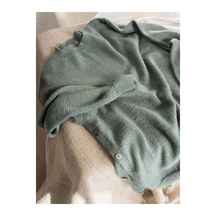Bloom at Rowan – Jojoba-Pullover für Mama (herunterladbares PDF)