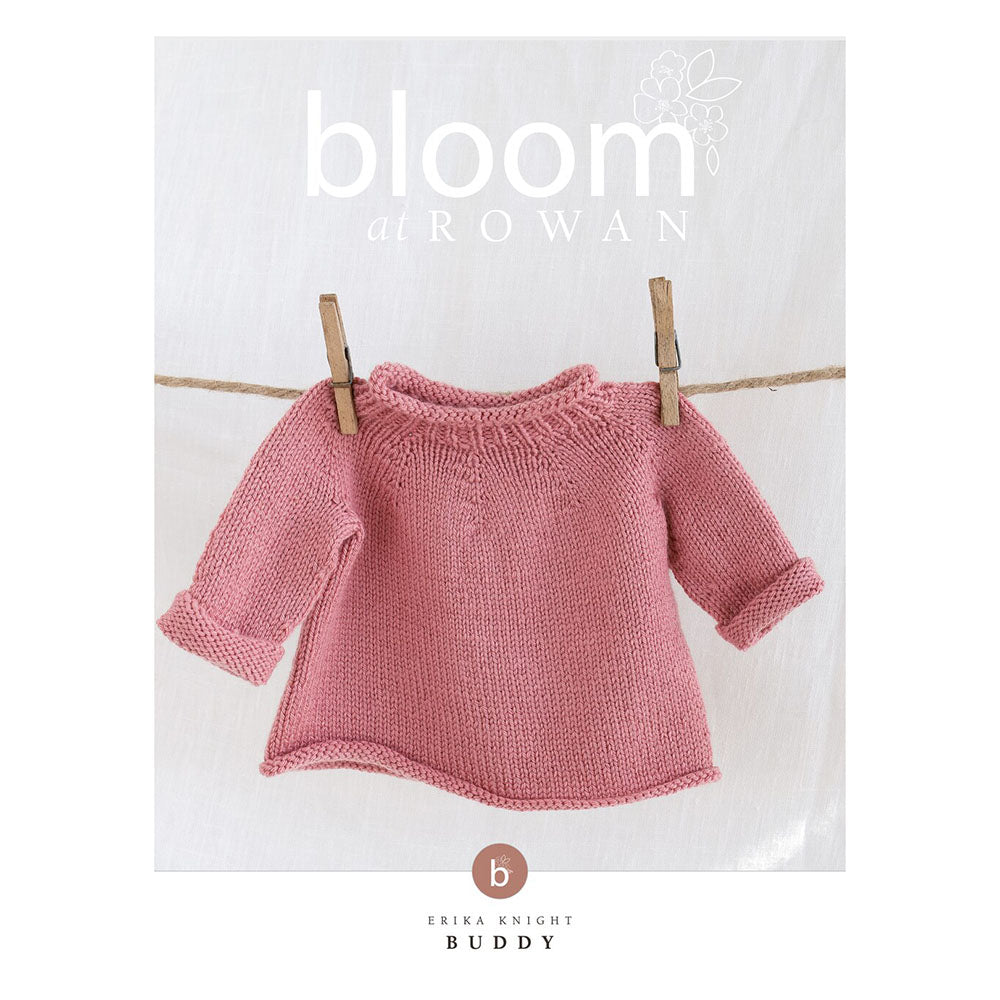 Bloom at Rowan - Buddy Sweater for Baby (downloadable PDF)