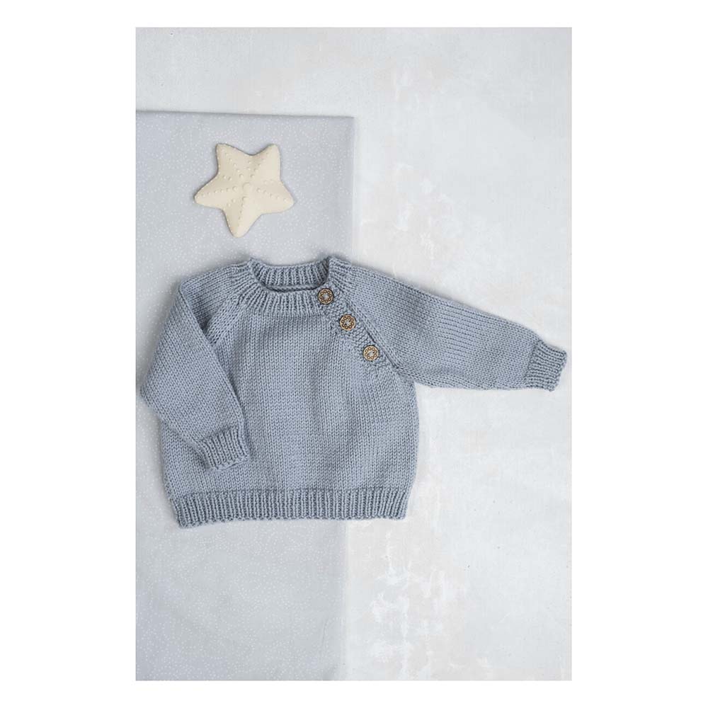 Pull bébé Busy Bee - Patron de tricot (téléchargement PDF)