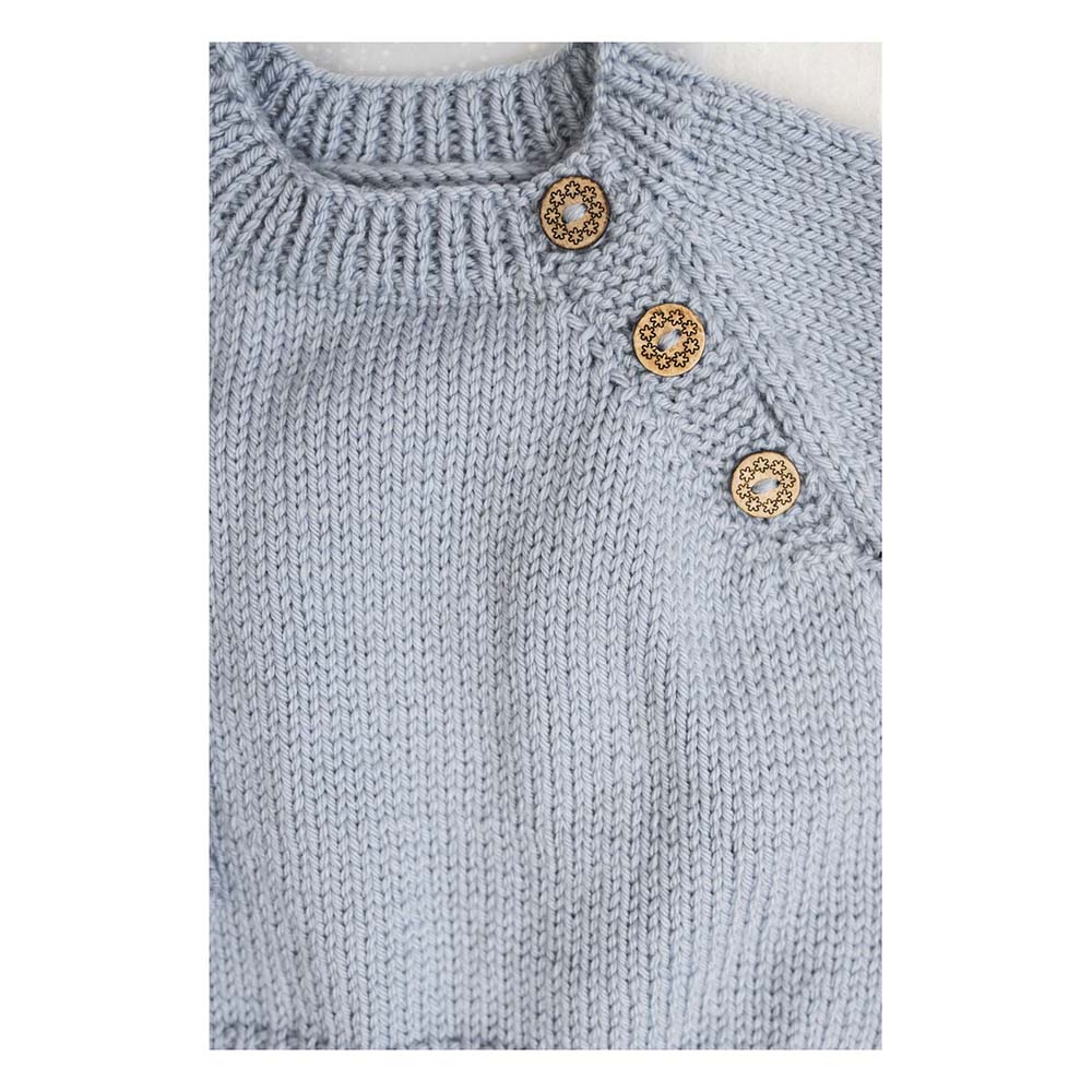 Busy Bee Baby Sweater - Knitting Pattern (PDF download)