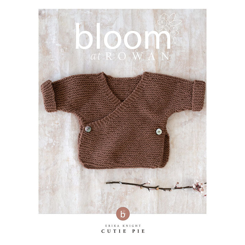 Bloom at Rowan - Cutie Pie Wrap Cardigan - Knitting Kit