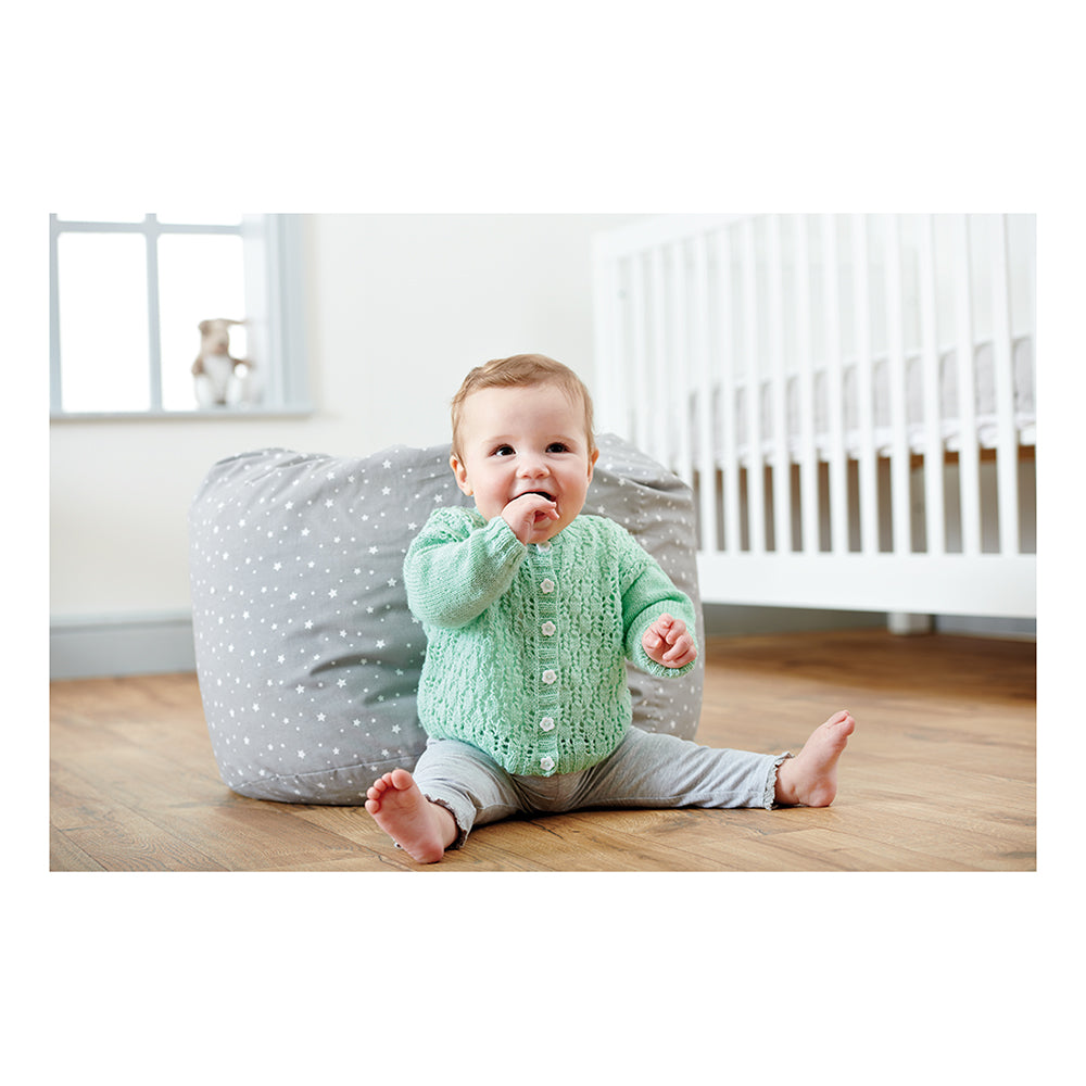 Modèle de cardigan bébé WYS Fairytale (téléchargement PDF)