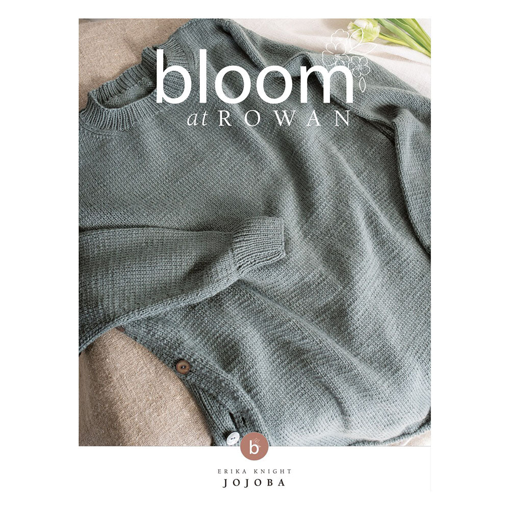 Bloom at Rowan – Jojoba-Pullover für Mama (herunterladbares PDF)
