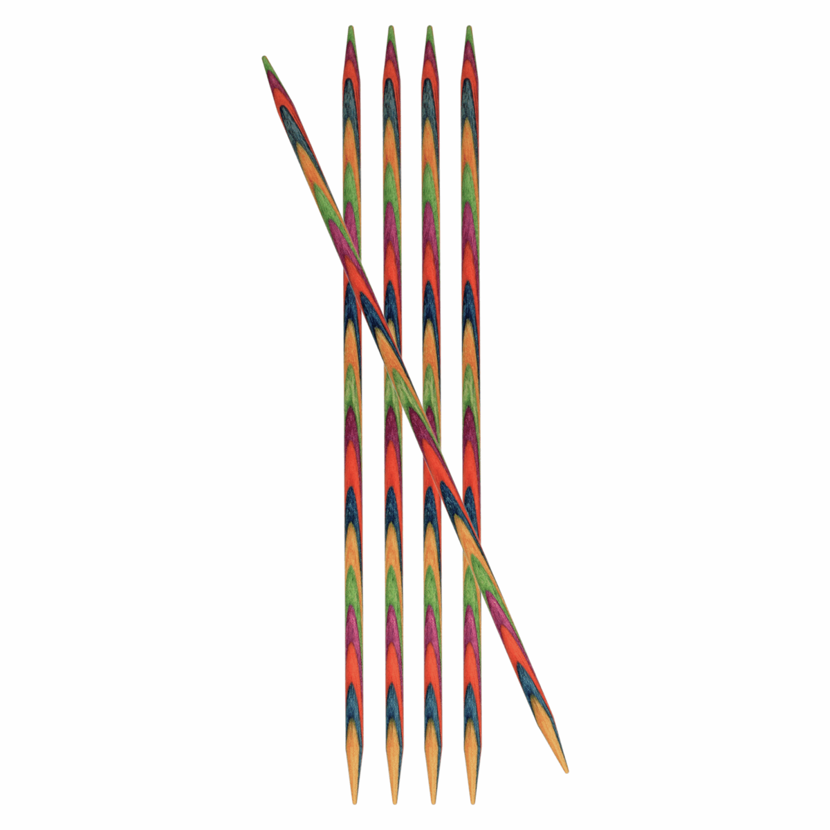 KnitPro Double Point Knitting Needles (Pack of 5) - Symfonie - 20cm