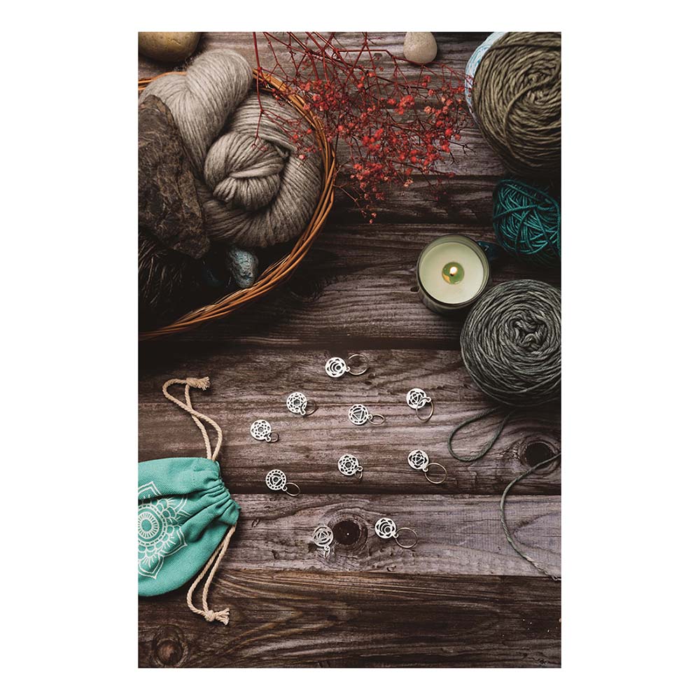 Knitpro Stitch Markers The Mindful Collection Chakra