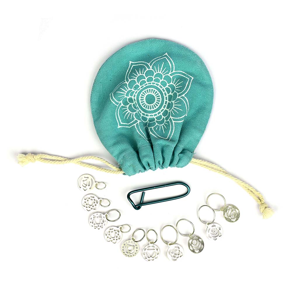 Knitpro Stitch Markers The Mindful Collection Chakra
