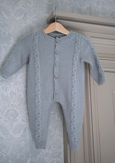 Mia Baby Playsuit - Knitting Pattern (PDF download)