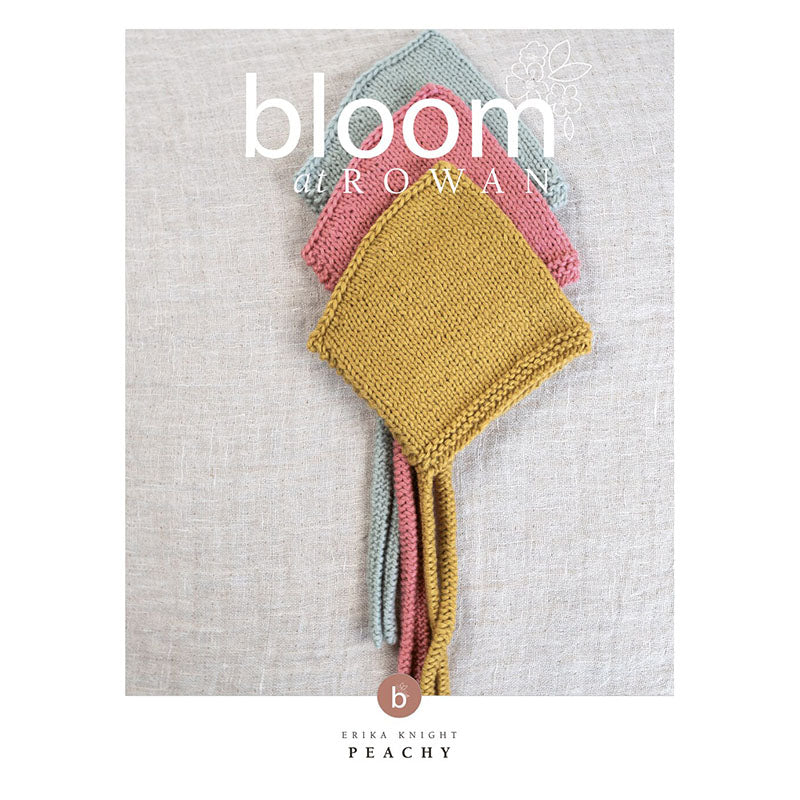 Bloom at Rowan - Peachy Baby Bonnet (downloadable PDF)