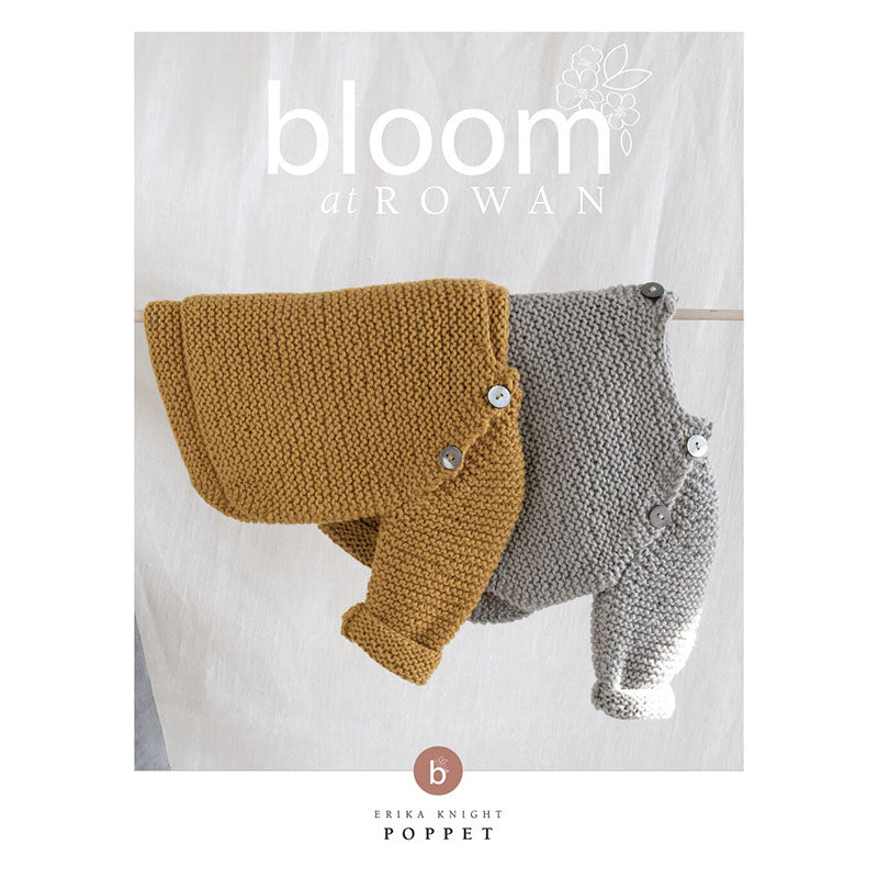 Bloom at Rowan - Poppet Sweater for Baby (downloadable PDF)