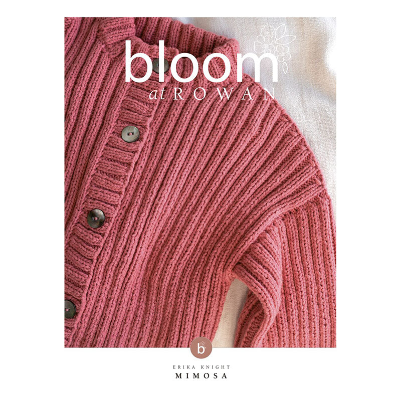 Bloom at Rowan – Mimosa Cardigan für Mama (herunterladbares PDF)