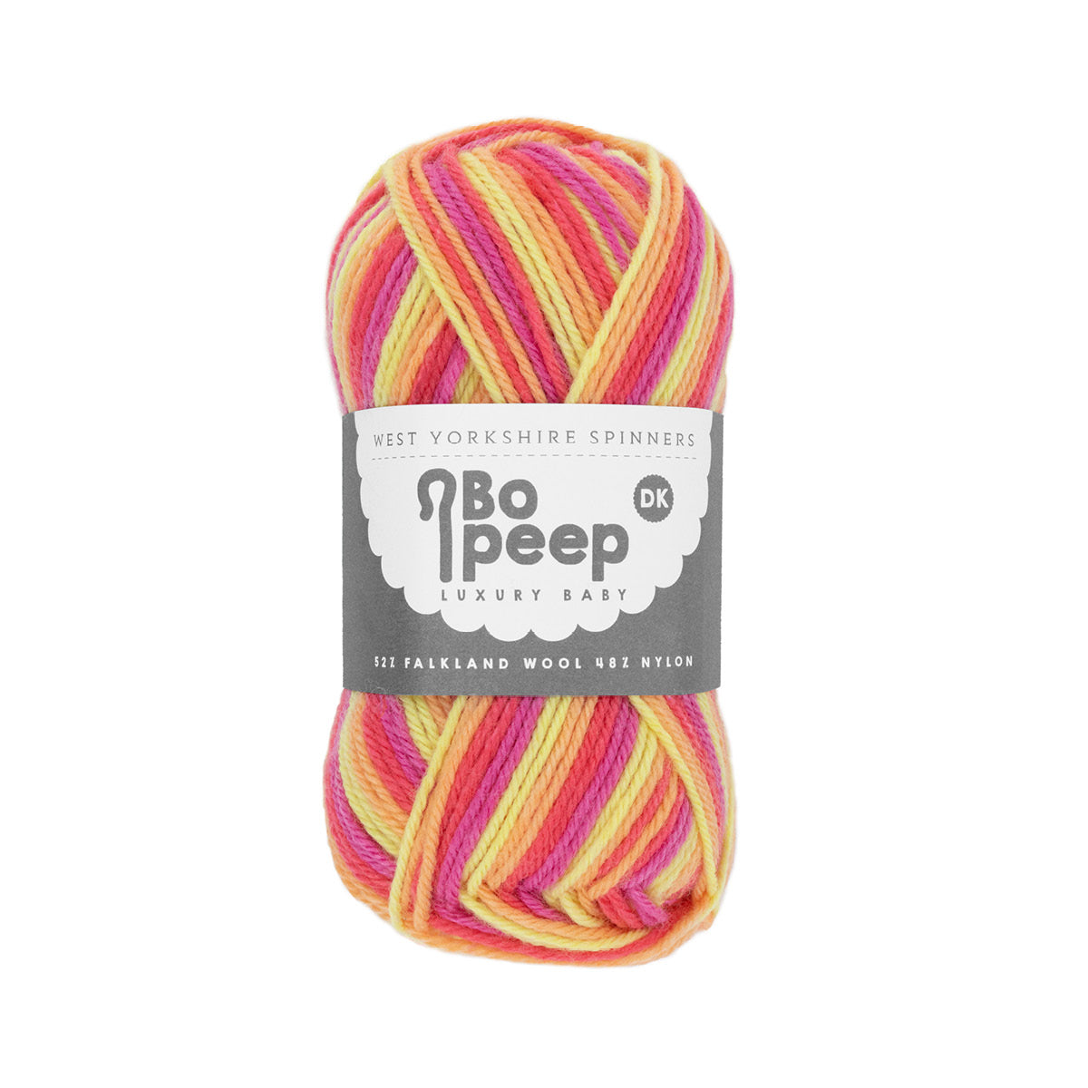 WYS West Yorkshire Spinners Bo Peep Luxury Baby DK yarn ball
