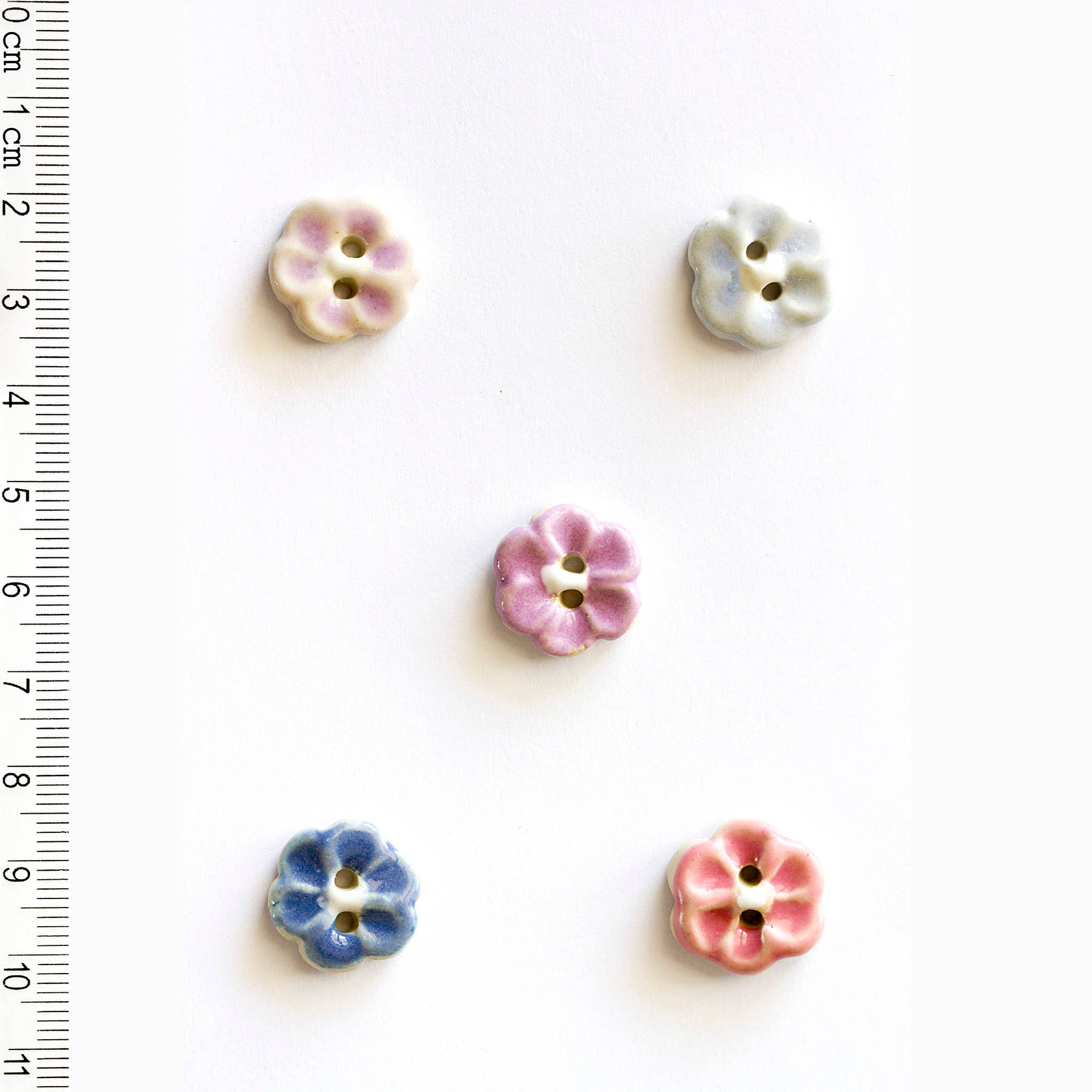 Boutons Incomparables - 5 Boutons Fleur
