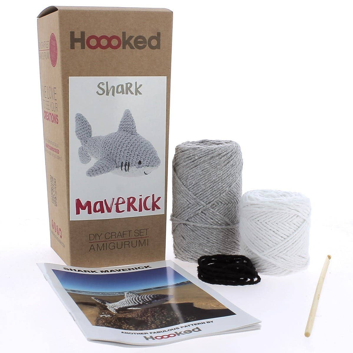 Hoooked - Maverick le requin - Kit de crochet