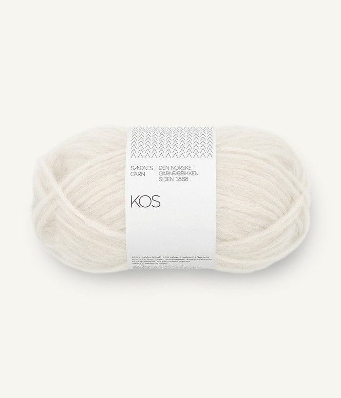 PetiteKnit Sophie Hood Knitting Kit in Sandnes Garn Kos
