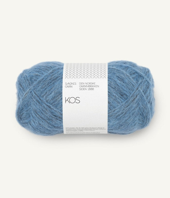 PetiteKnit Sophie Hood Knitting Kit in Sandnes Garn Kos
