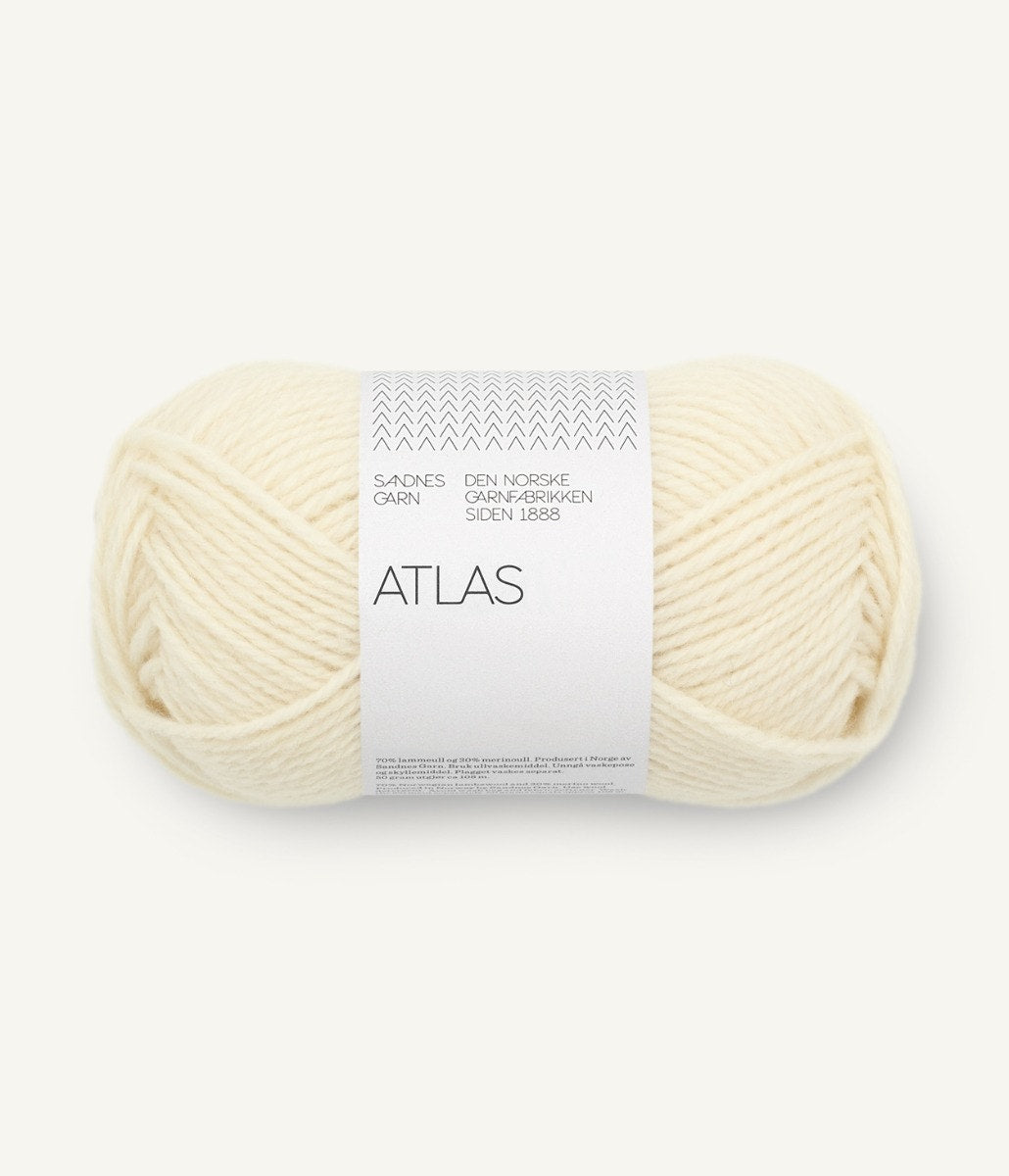 Sandnes Garn Atlas - Natural 1012