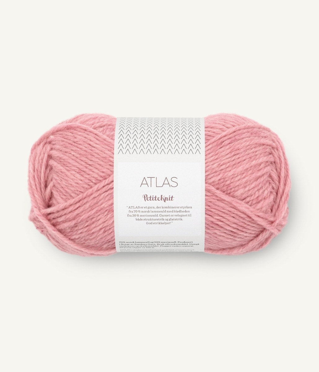 Otto Sweater Junior kit - Rosewater Melange 4523 with Natural 1012