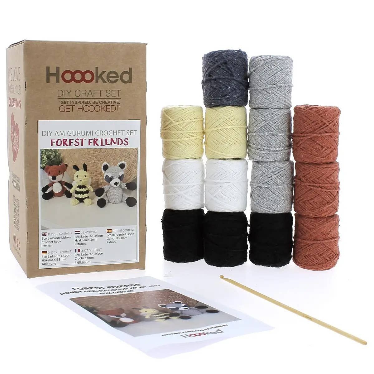 Hoooked Forest Friends - Crochet Kit