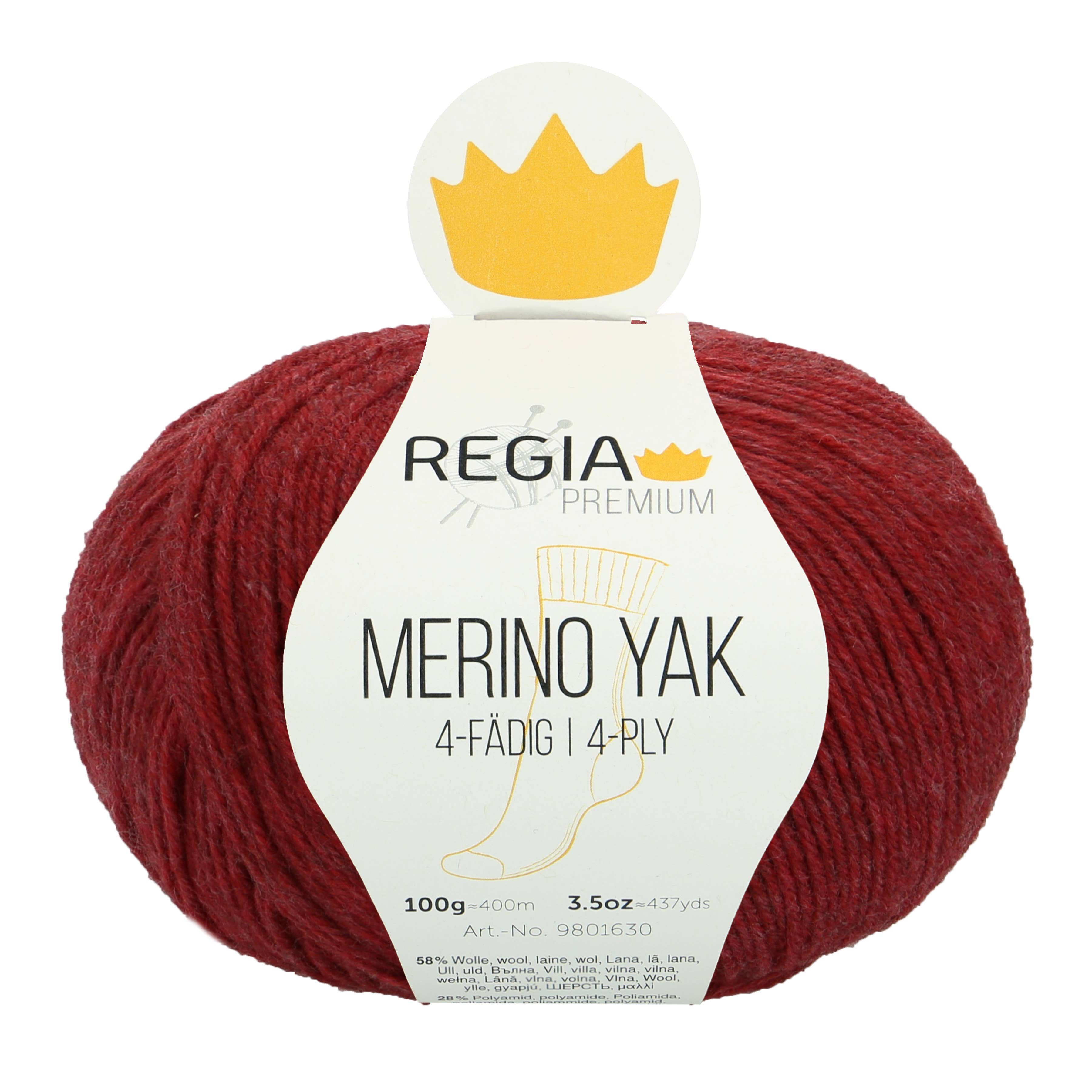 REGIA Premium Merino Yak 4-ply Sock Wool