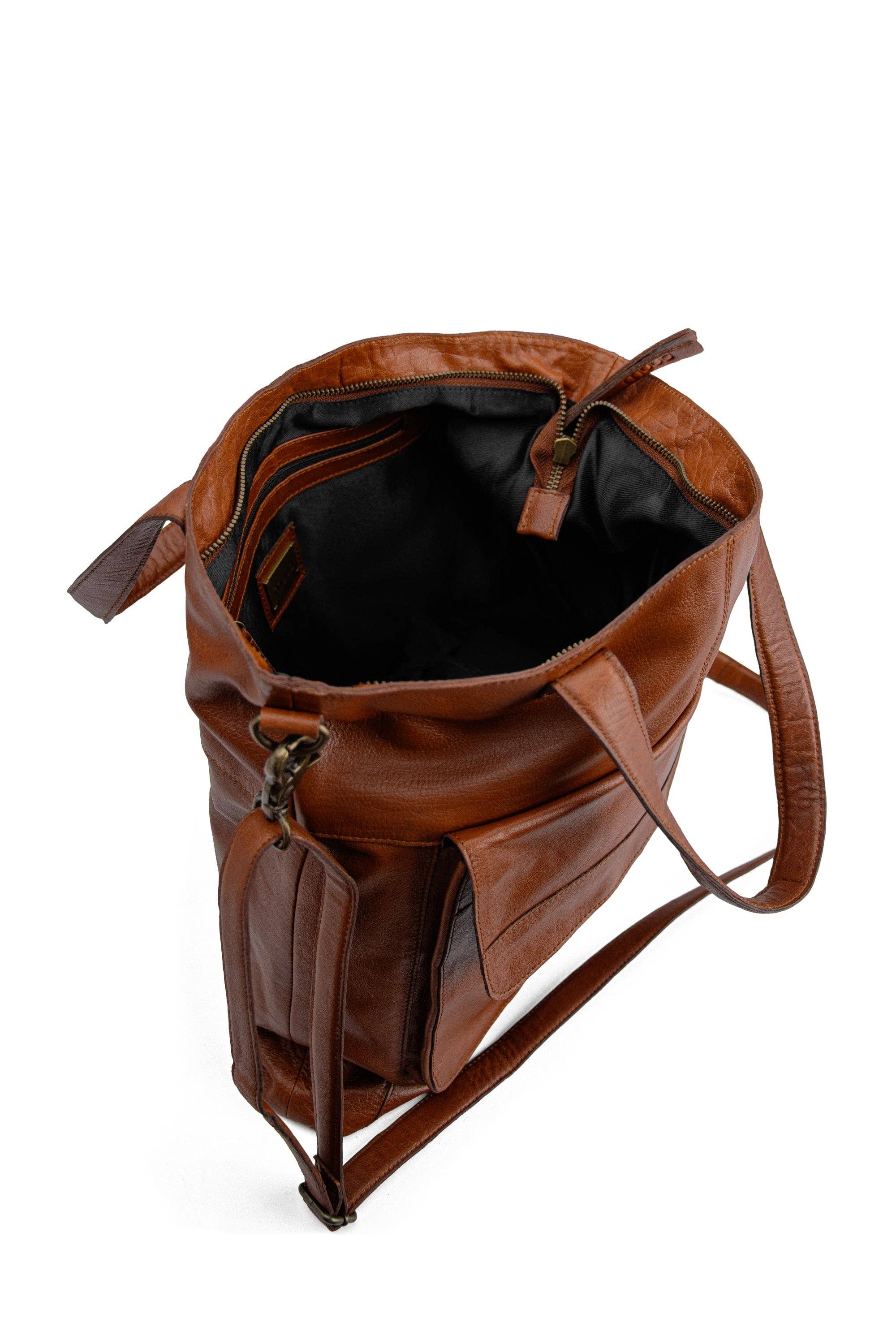 muud Arendal - Leather Knitting Project Bag