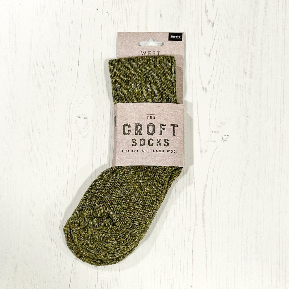 WYS The Croft Socks - Mossbank