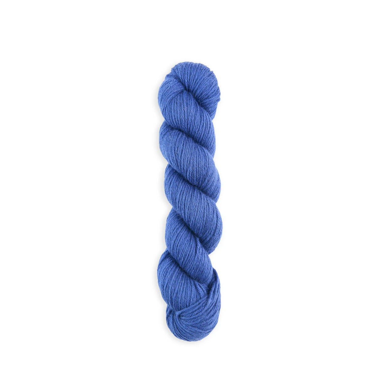 Bramble & Fleece Wooltrace DK British wool yarn in shade Violet Blue 316