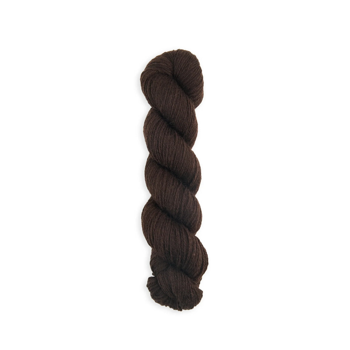 Bramble & Fleece Wooltrace DK British wool yarn in shade Espresso 310