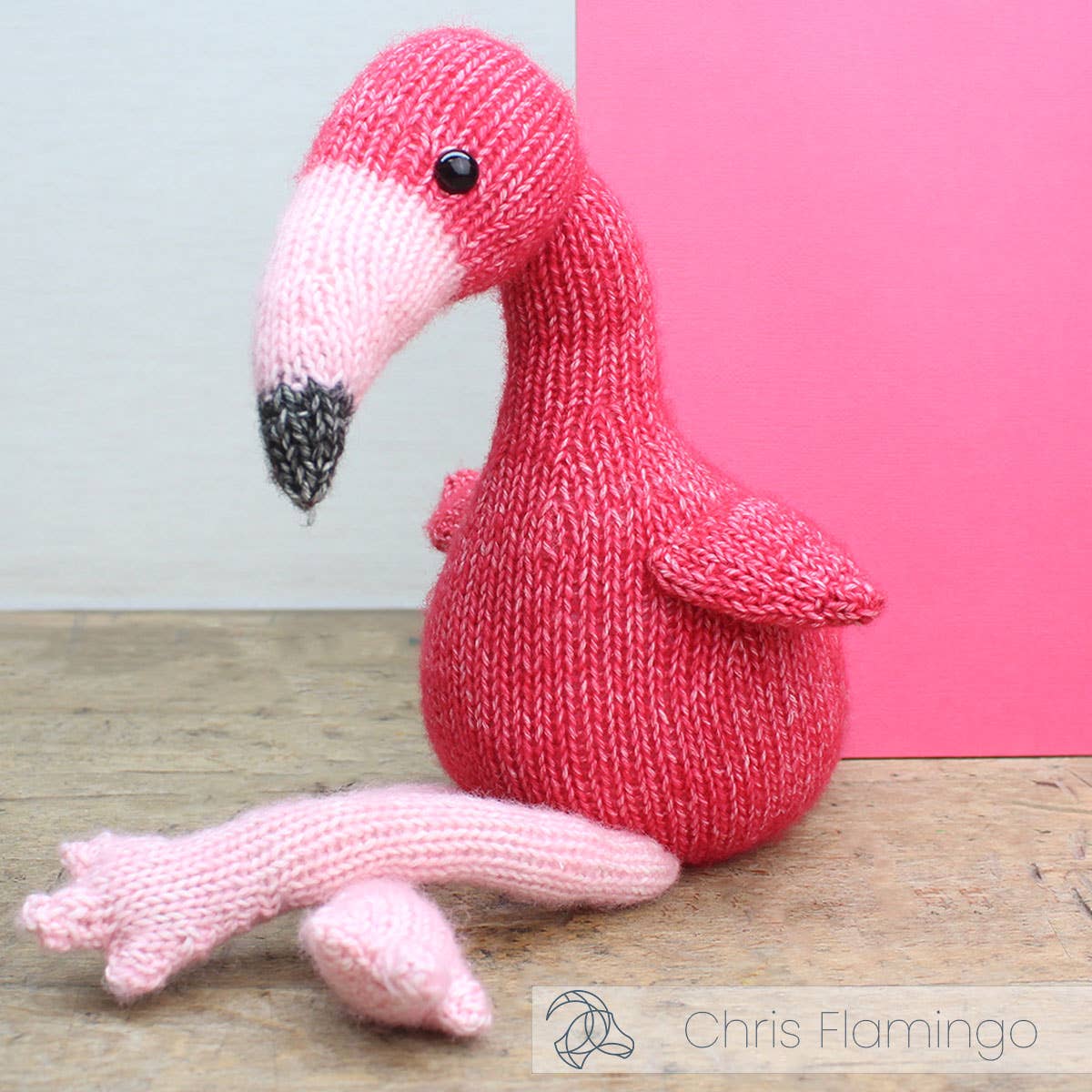 HardiCraft - Chris Flamingo - Knitting Kit