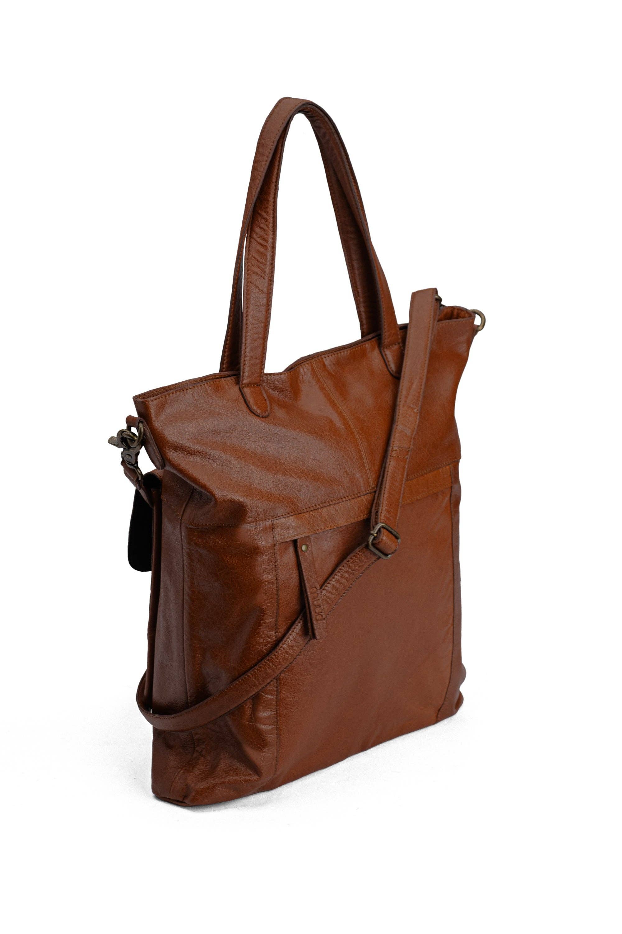 muud Arendal - Leather Knitting Project Bag